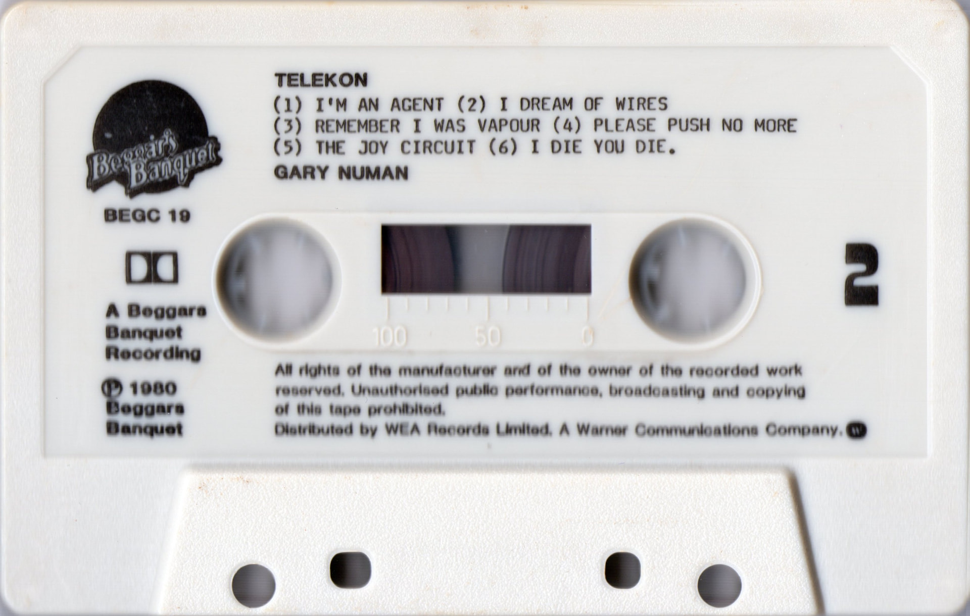 BEGC 19 B Side Label Varient.