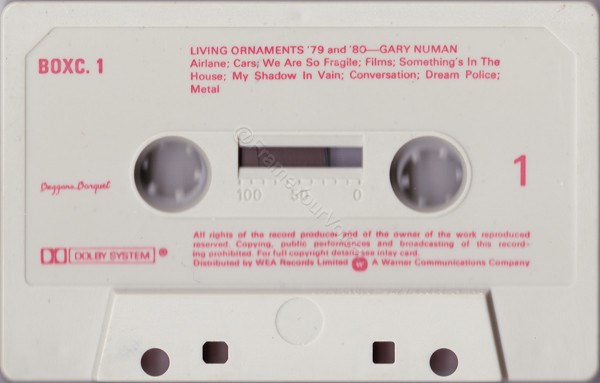 BOXC 1 A Side Label