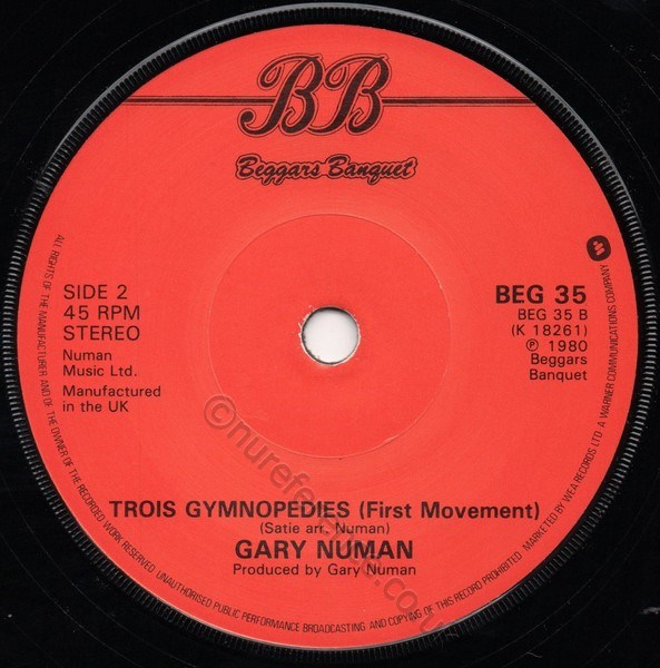 BEG 35 B Side Label