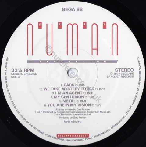 BEGA 88 'C' Label.