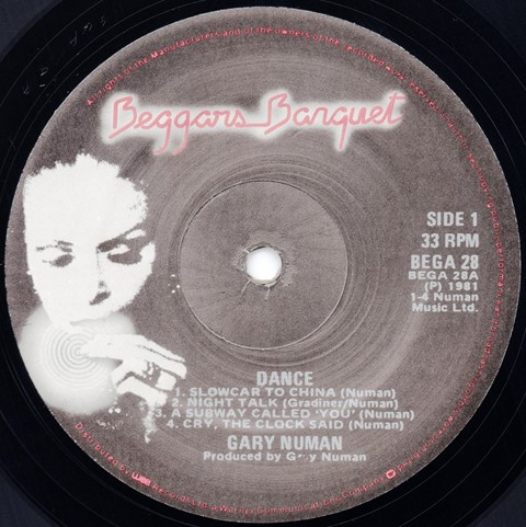 BEGA 28 A Side Label.