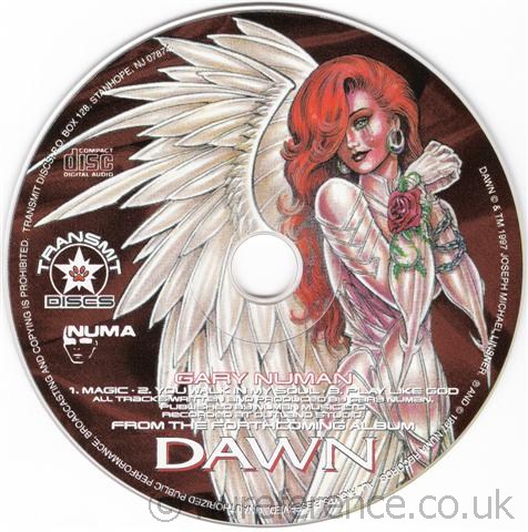 TRANSMIT01 CD Label.