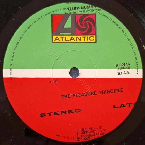 K 50646 'B' Side Mispress Label.