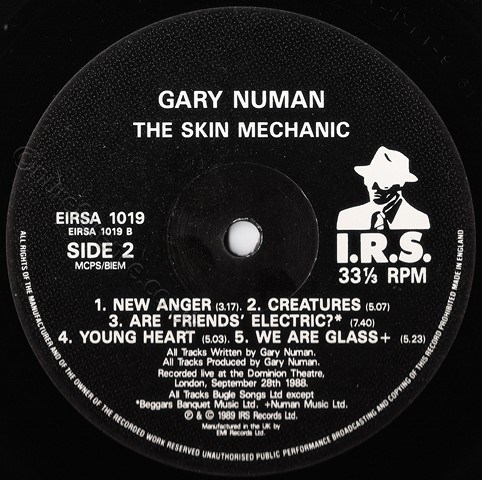 EIRSA 1019 B Side Label