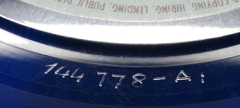 144.778 A Side Matrix.