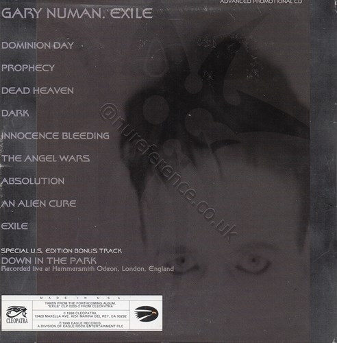 CLP 0200-2 Promo Cardboard Back.