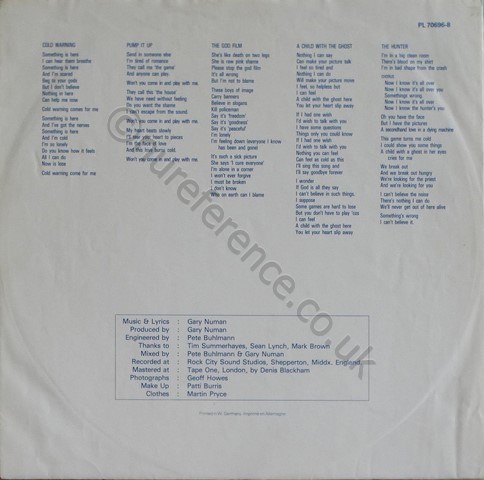 PL 70696-8 Inner Cover.