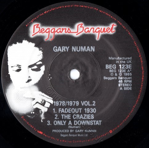 BEG 123E Black Vinyl A Side