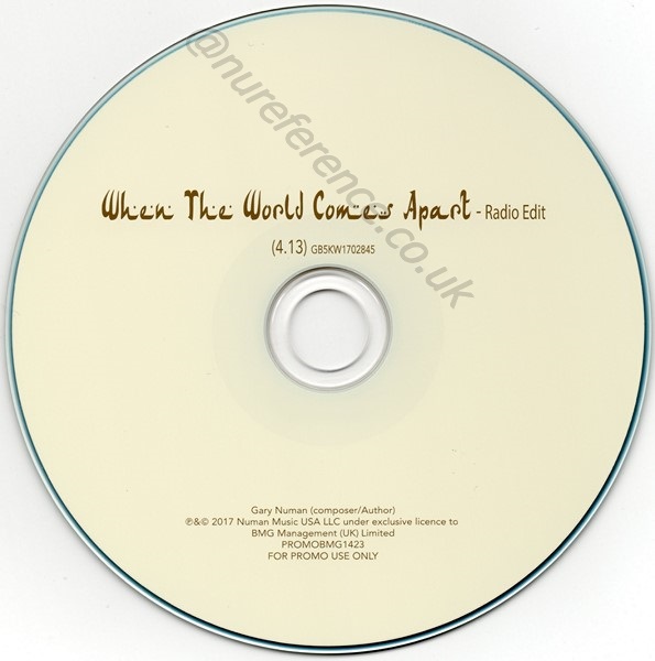 PROMOBMG1423 White Label CD Label.