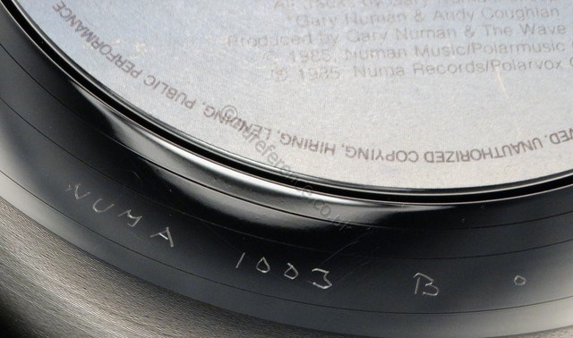 NUMA 1003 B Side Matrix.