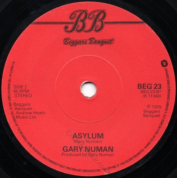 BEG 23 B Side Label