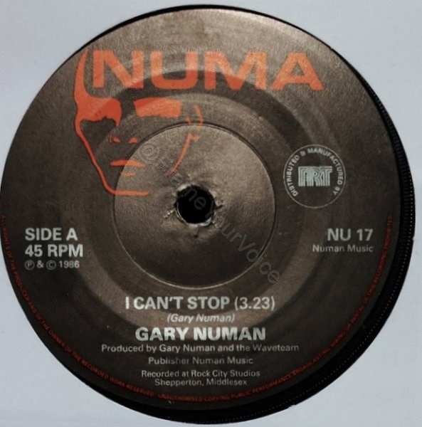 NU 17 A Side Label.