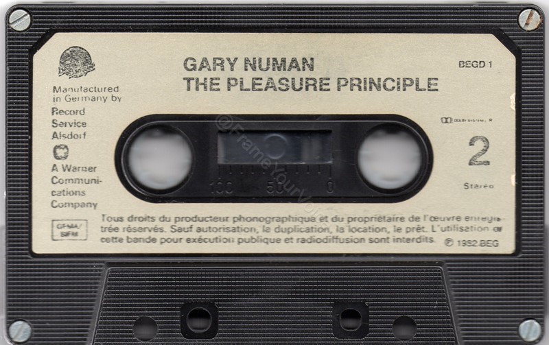 BEGD 1 B Side Label.