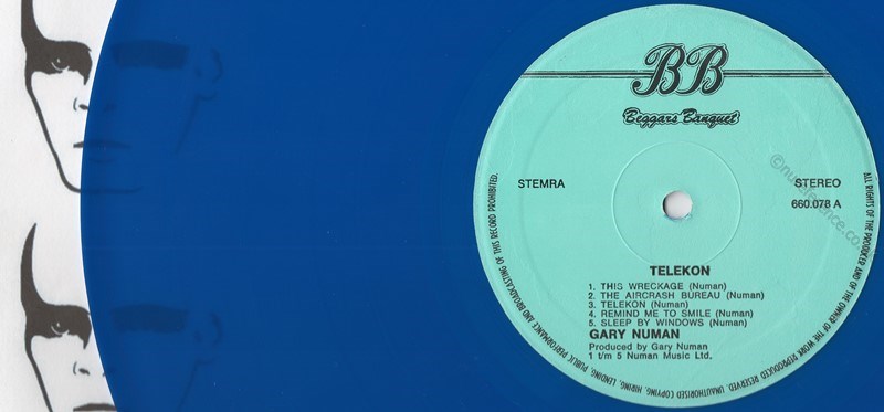 Rare Black/White Vinyl 'A' Side