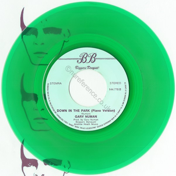 144.778 Clear B Side Vinyl.