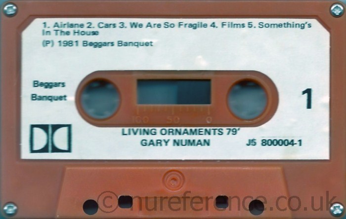 J5 800004 '79 A Side Label.