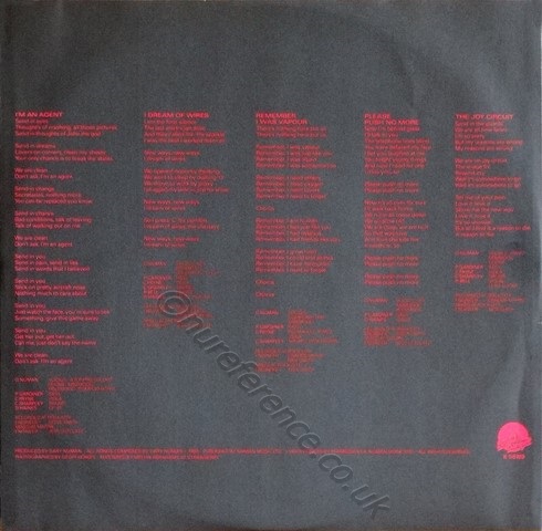 K 58189 Inner Lyrics.