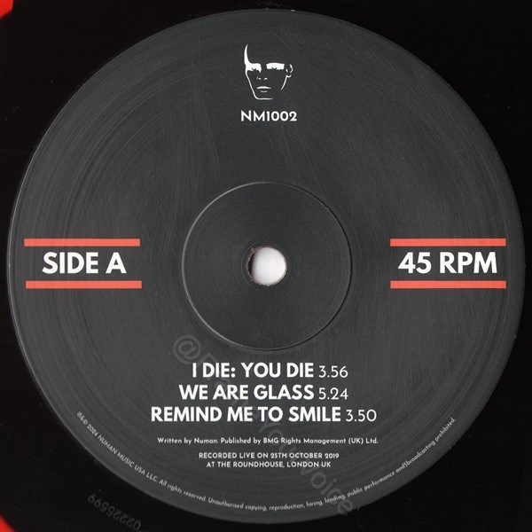 NMl002 'A' Side Label.