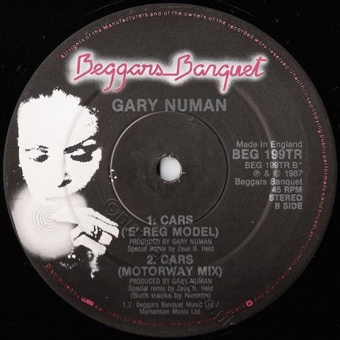 BEG 199TR B Side Label