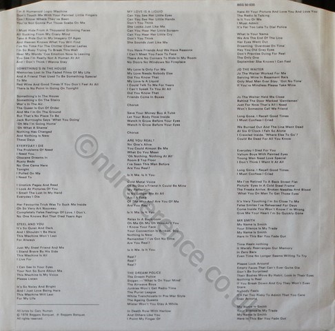BEG 50 635 Inner Lyrics.