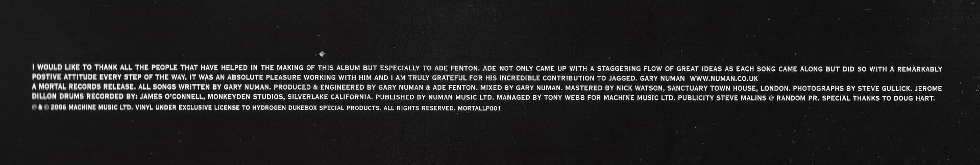 MORTALLP01 Dust Cover Message.