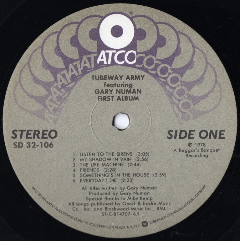 SD 32-106 AR A Label.