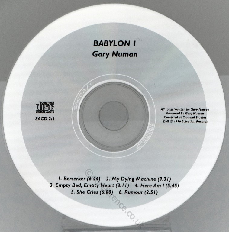 SACD 2/1 Varient CD Label.