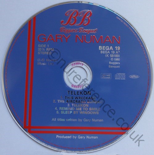 TECI 24261 Sample Label.