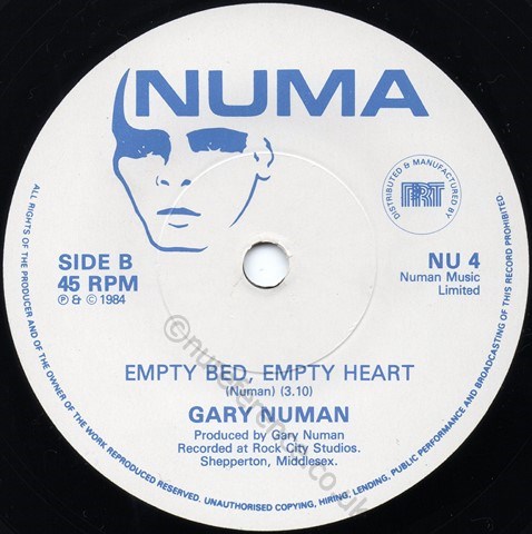 NU 4 B Side Label