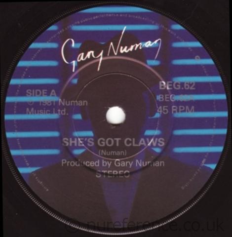 BEG 62 A Side Label