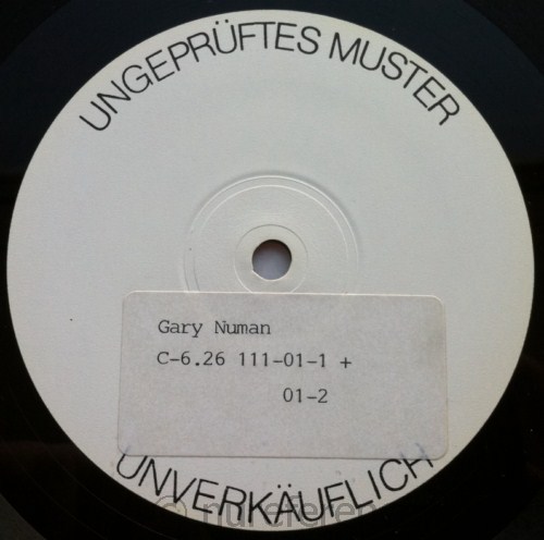 6.20831 B side Label.