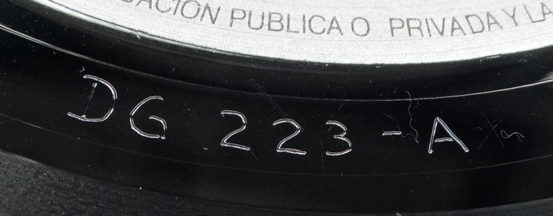 DG 222-3 'C' Matrix.
