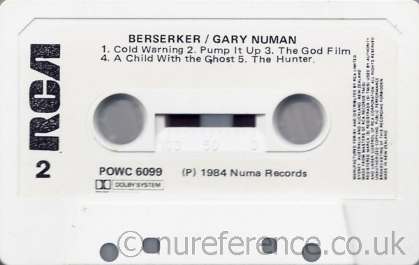 POWC 6099 B Side Label.
