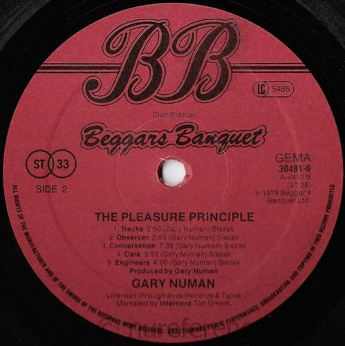 304816 'B' Side Label