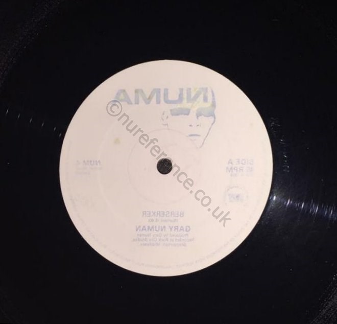 NUM 16 A Side White Label