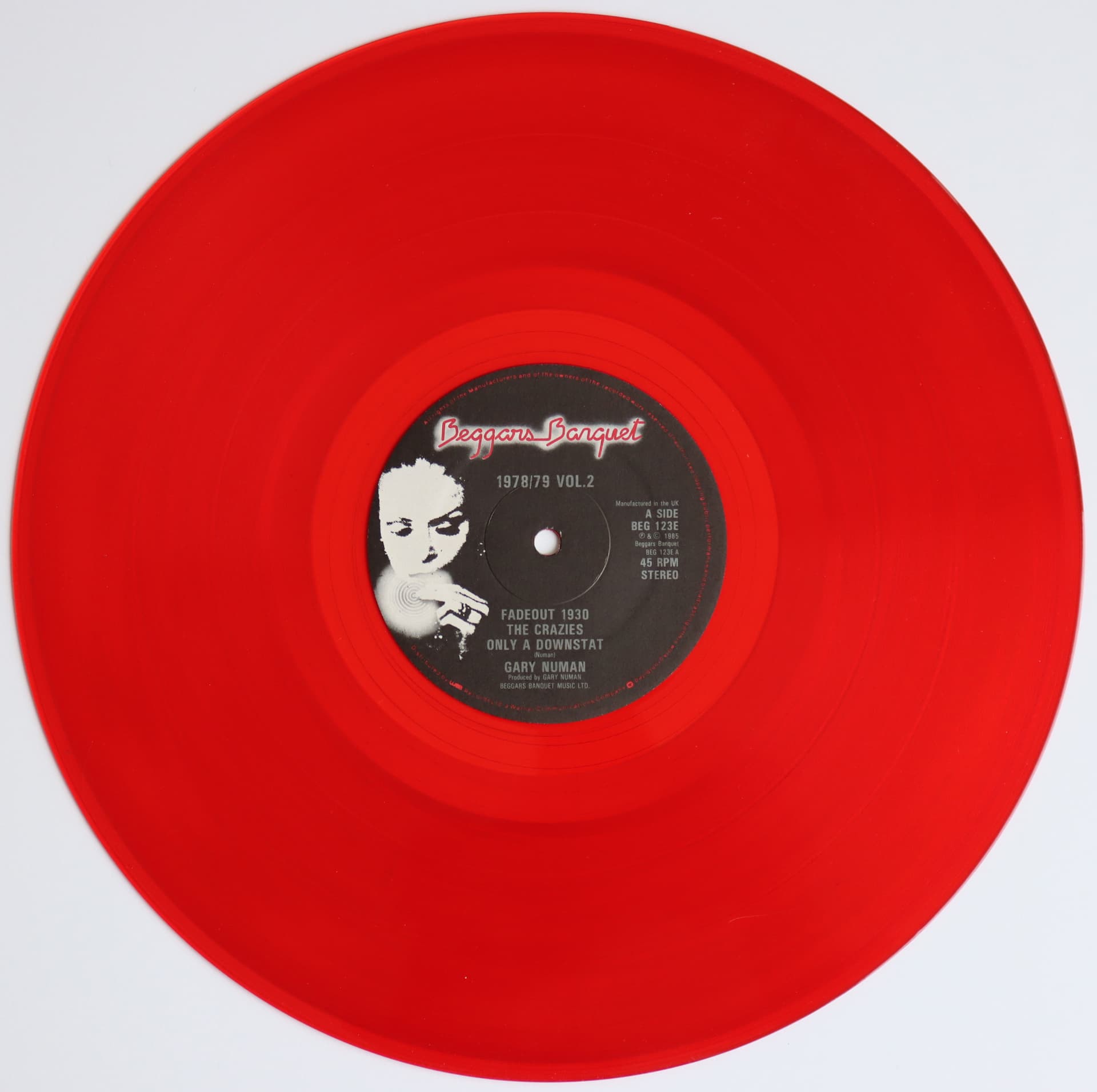 BEG 123E Red Vinyl A Side
