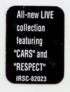 IRSC-82023 Cover Sticker.