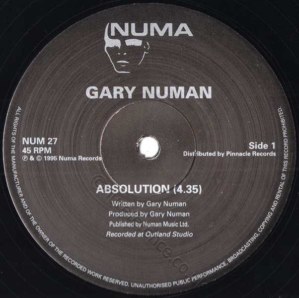NUM 27 A Side Label