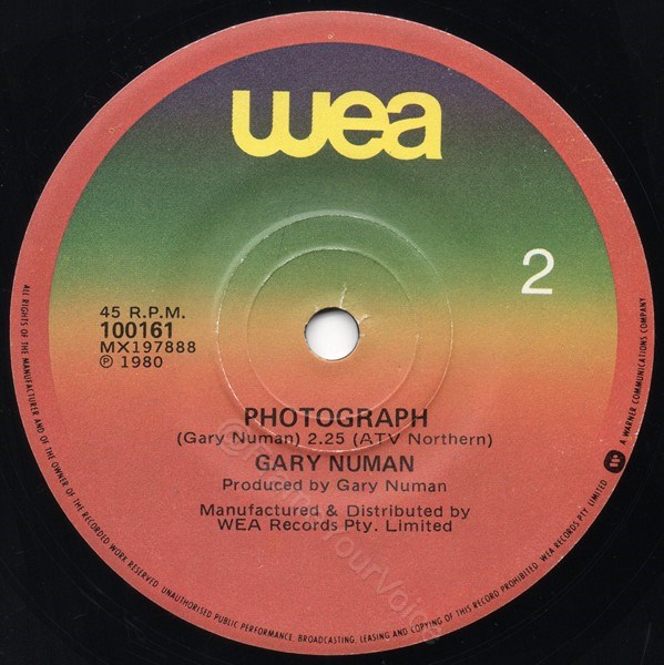 100161 B side Label.