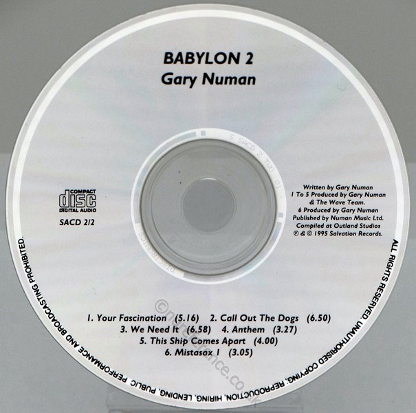 SACD 2/2 CD Label.