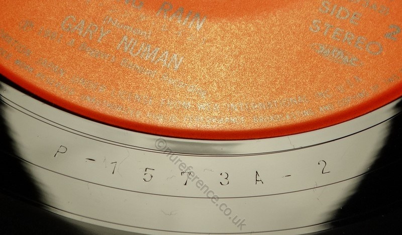 P-1573A B Side Matrix.