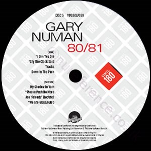 VIN180LP038 'F' Label.