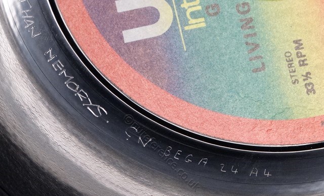 BAN 58295 'A' Side Matrix.