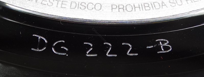 DG 222-3 'B' Matrix.