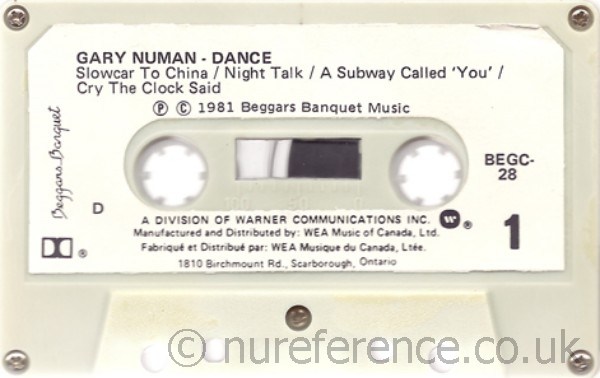 BEGC 28 A Side Label.