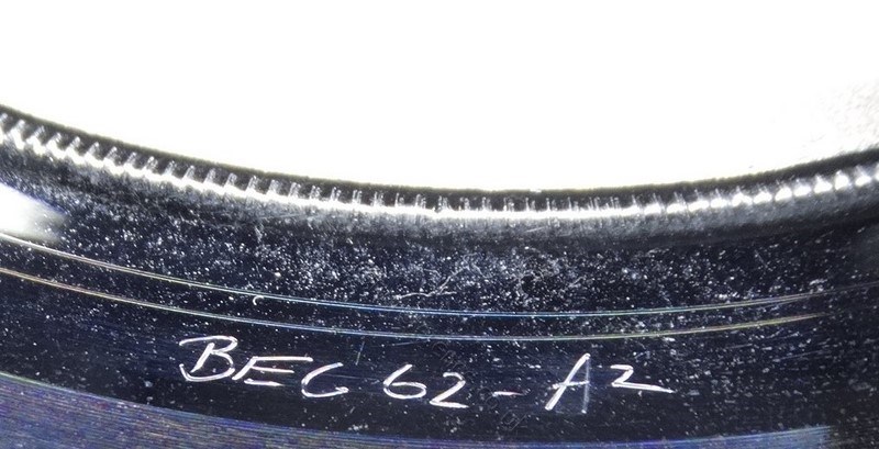 BEG 62 A Side Matrix.