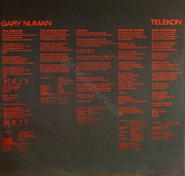 S 90.316 Inner Lyric Sheet A.