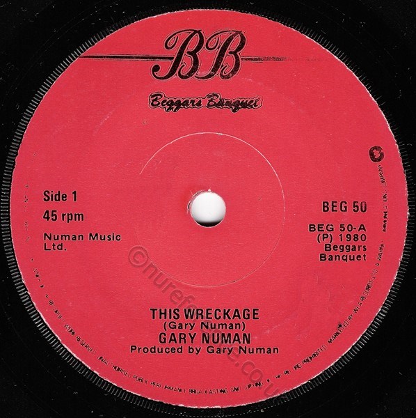 BEG 50 A side Label.