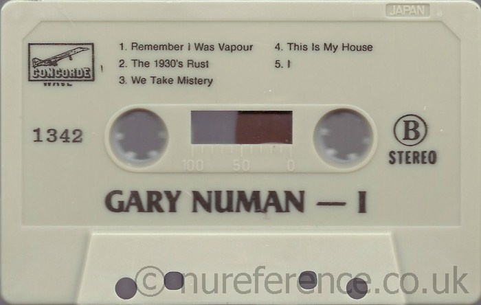 1342 B Side Label.