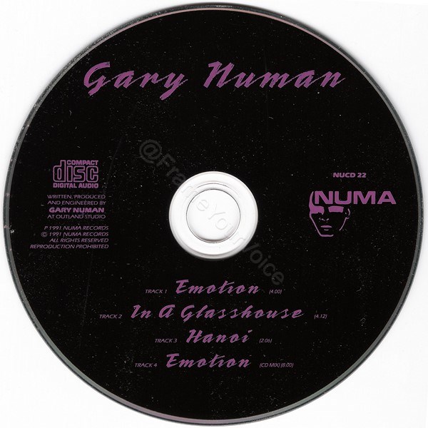 NUCD 22 CD Label Varient